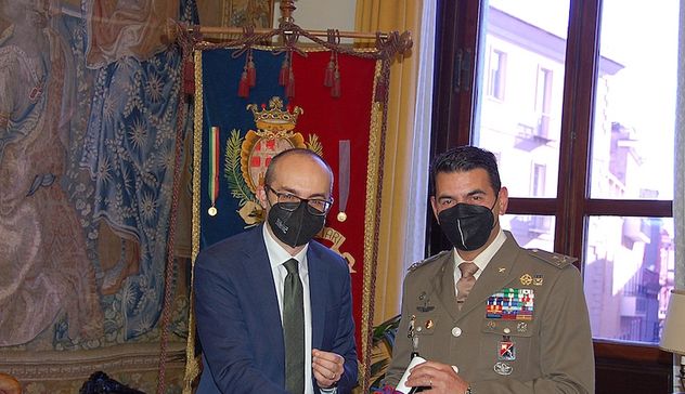 Il sindaco di Cagliari incontra il nuovo comandante regionale dell'Esercito in Sardegna