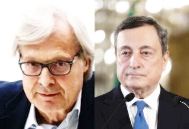 Weapons yes or no weapons to Ukraine?  Sgarbi versus Draghi