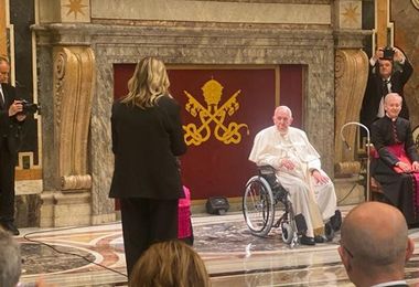 Direttrice Aou Cagliari ricevuta in udienza da Papa Francesco: 