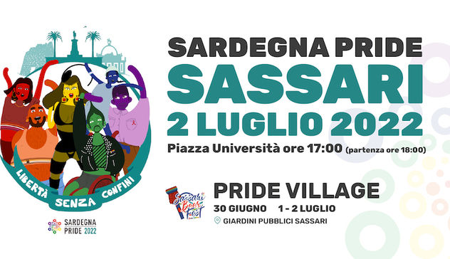 Torna il Sardegna Pride: il 2 luglio appuntamento a Sassari