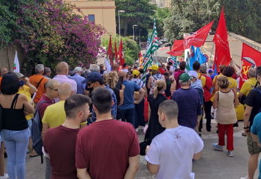Il Sulcis in piazza a Cagliari: 