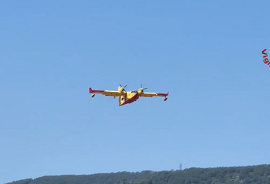 Incendi boschivi in Portogallo: partiti due Canadair dall'Italia