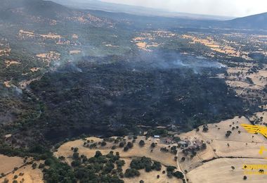 Ventidue gli incendi divampati oggi in Sardegna
