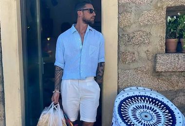 Marchisio fa la “spesa” in Sardegna: pecorino, salsiccia e pane carasau