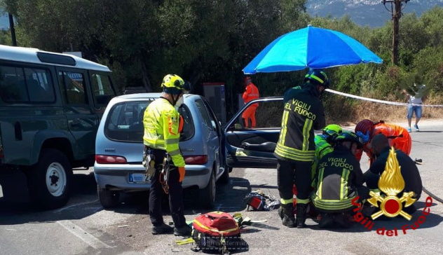 Incidente stradale a Porto Rotondo, donna trasportata con l’elisoccorso a Olbia