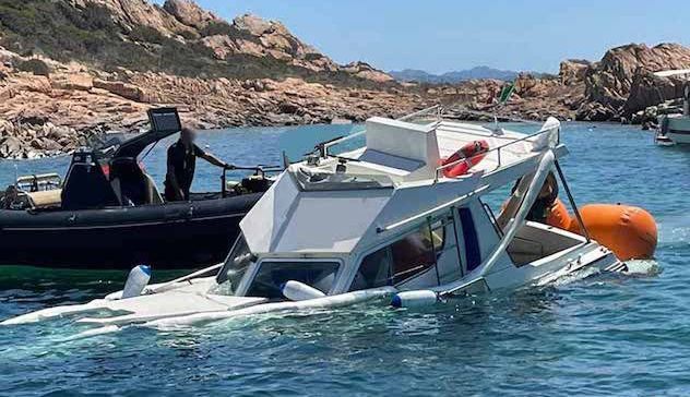 La Maddalena. Barca affonda, in salvo nove persone
