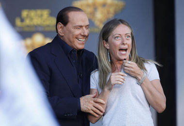 L'annuncio di Berlusconi: 