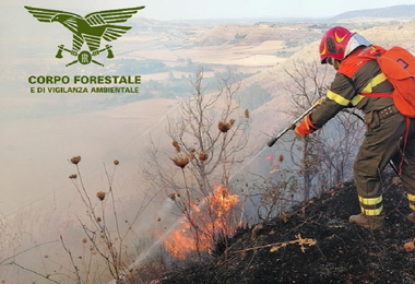 Dieci incendi in Sardegna nella giornata di oggi