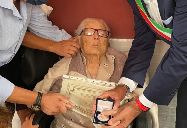 Cagliari. La signora Assunta Marcialis festeggia i suoi cento anni