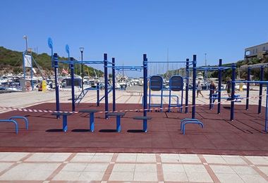 A Santa Teresa Gallura il primo parco fitness in un porto del Mediterraneo